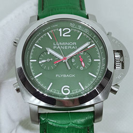 スーパーコピー時計 パネライ ルミノール クロノ フライバック セラミカ PAM01296 noob工場 